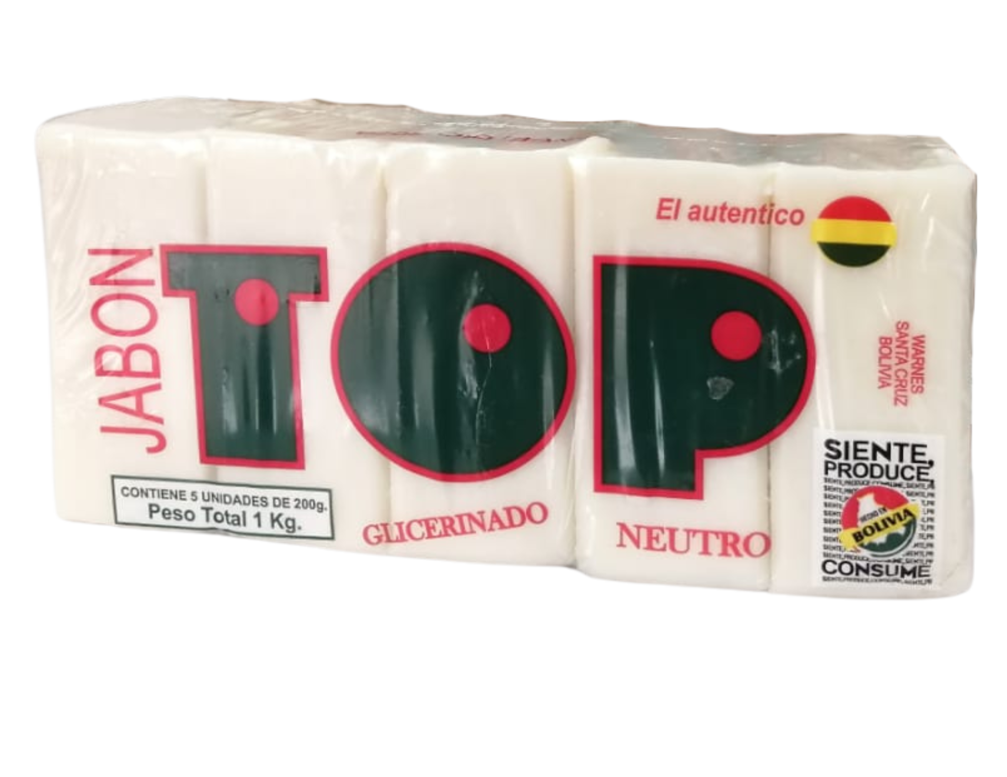 Paquete de Jabón TOP de 1 kg